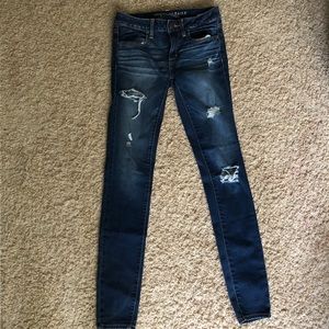 American eagle super super stretch jegging
